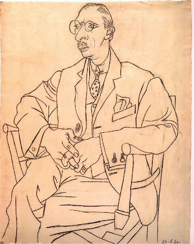 Pablo Picasso, Portrait of Igor Stravinsky