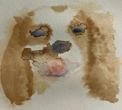 Watercolor painting of Pita